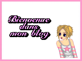 bienvenue dans mon blog